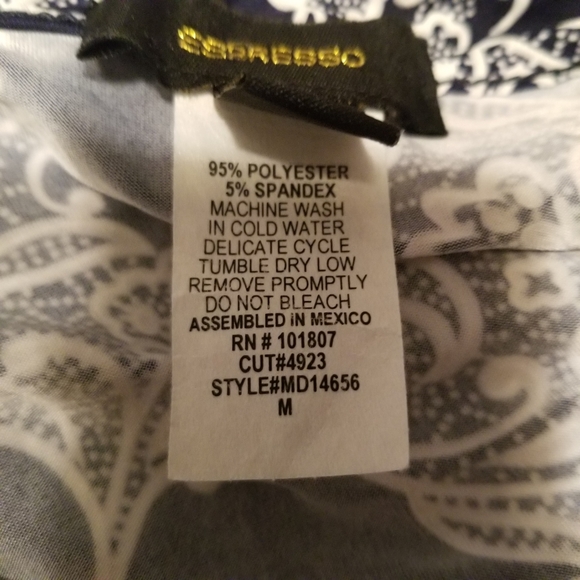 Espresso Scoop Neck Shift Dress - Picture 7 of 9